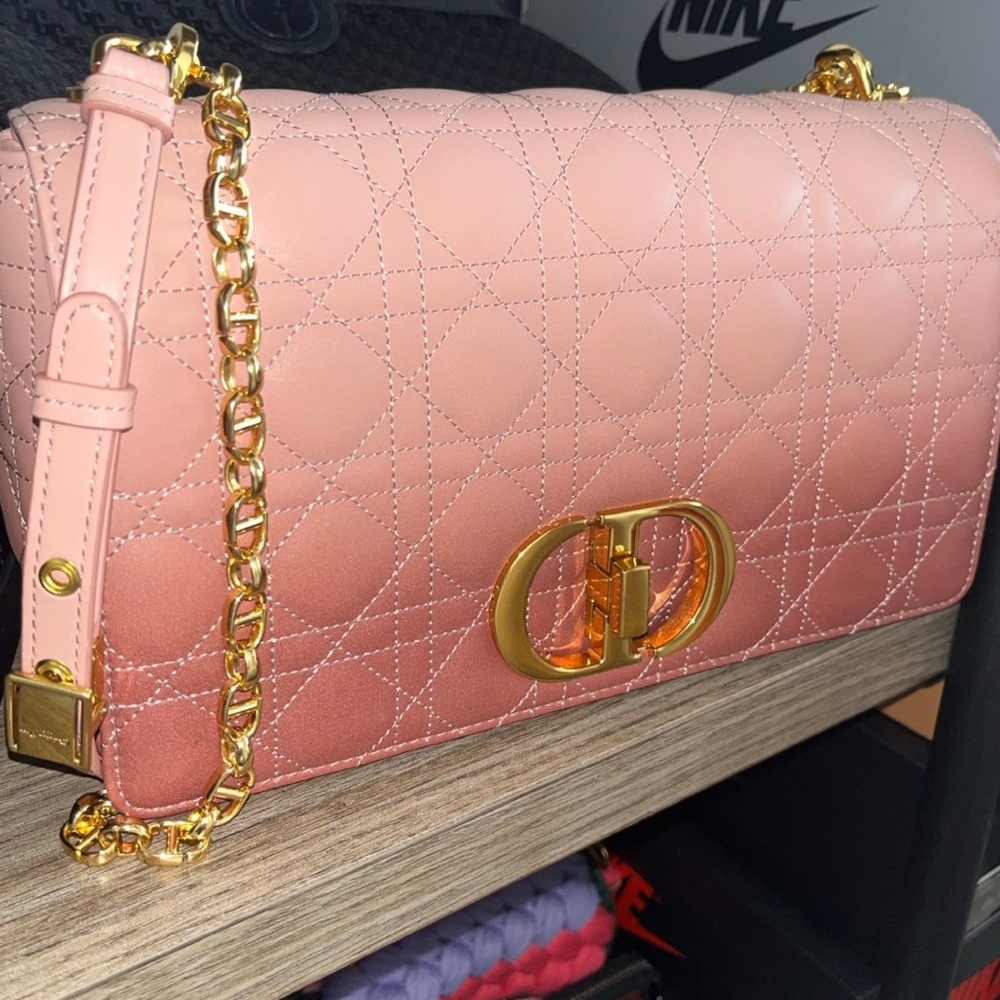 Pink ombré bag